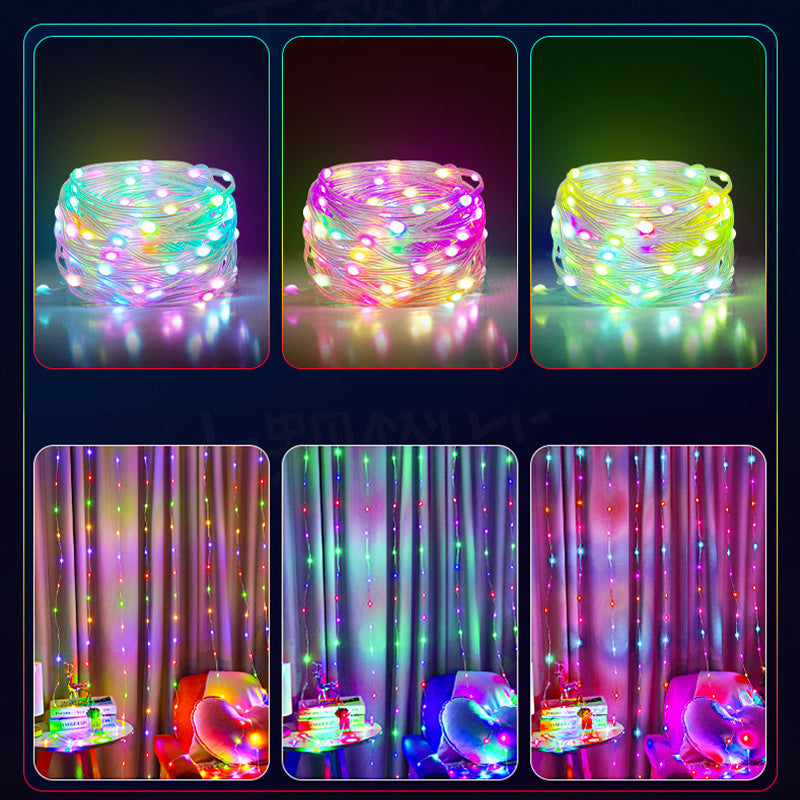 Magic RGB Christmas Tree Lights String