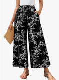 Women's Loose Wide-leg Pants With Pockets