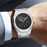 Digital Luminous Men's Table Simple Trend Octagonal Steel Watch