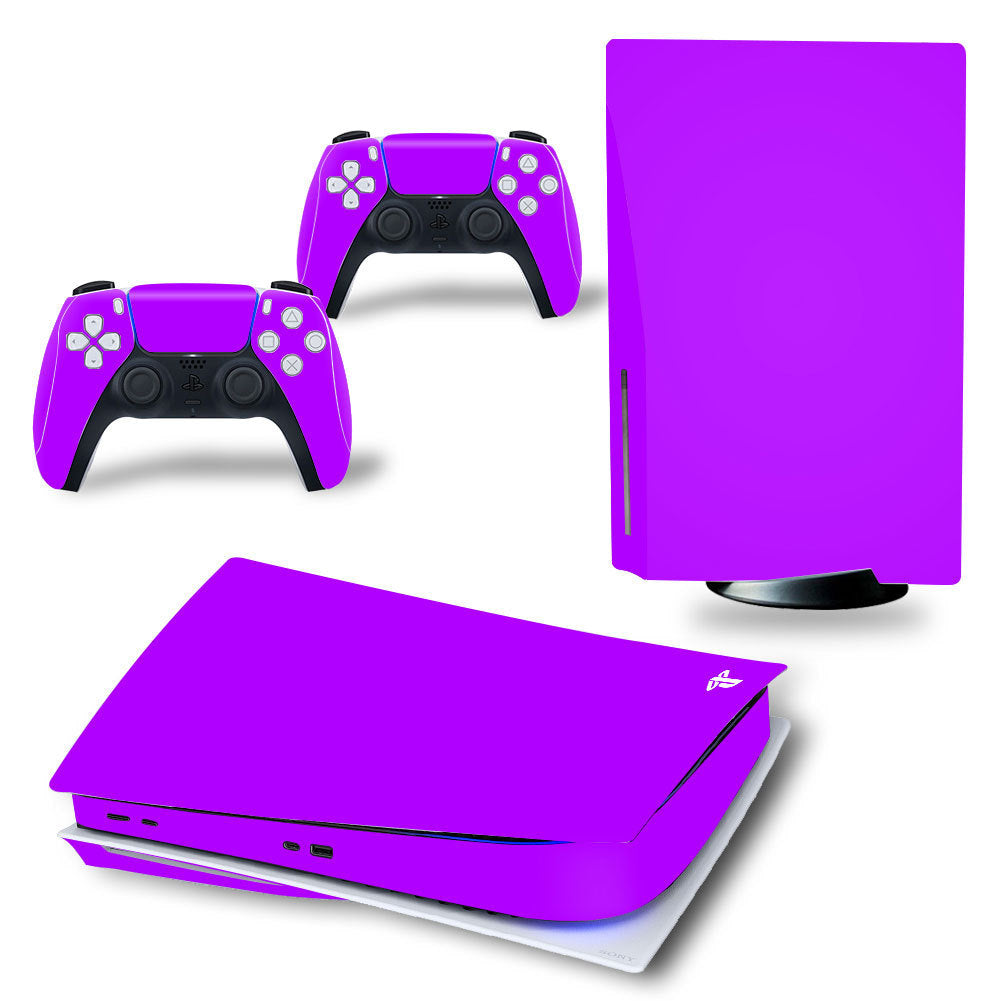 Version Game Console Body Stickers Digital Version Solid Color Color Change Film Creative
