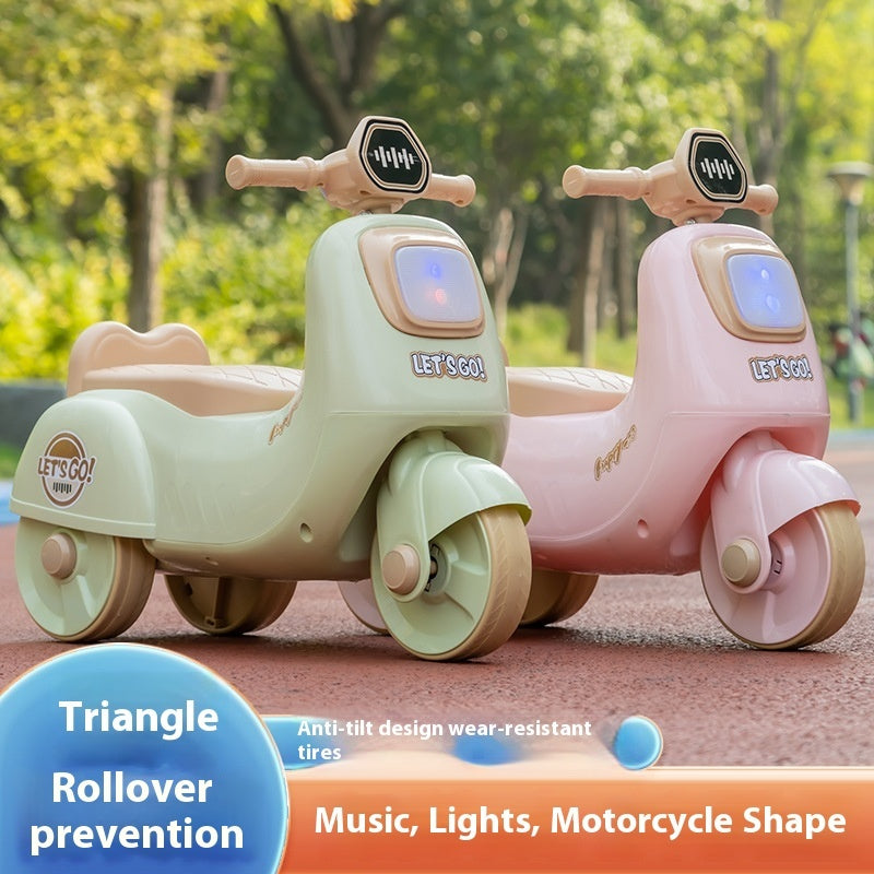 Men's And Women's Baby Child Motorcycle Balance Scooter