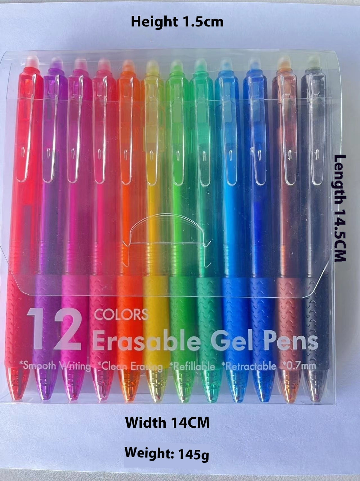 Color Erasable Gel Pen Press Pen Painting Supplies Stationery