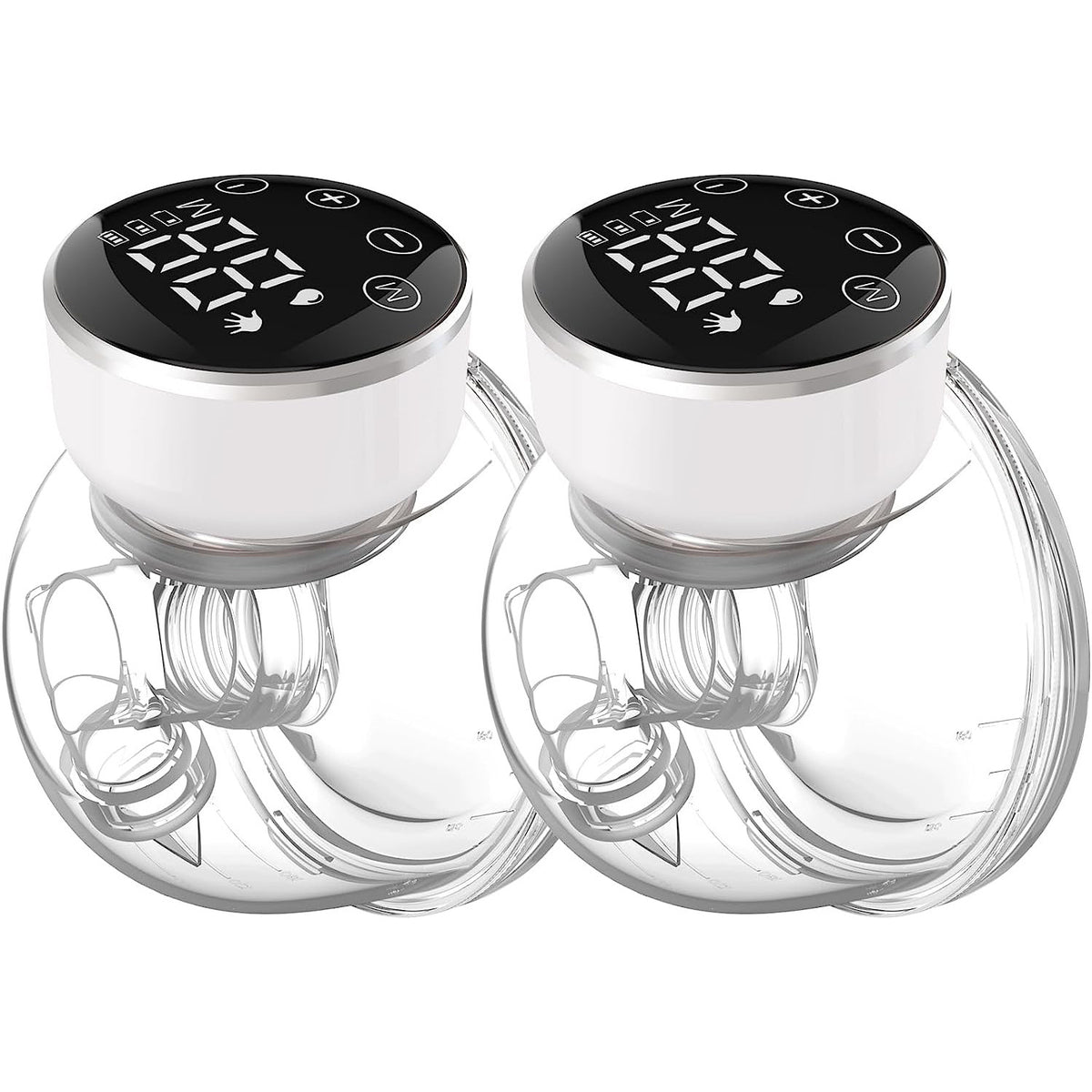 Bilateral Wearable Electric Milk Collector Portable Integrated Rechargeable