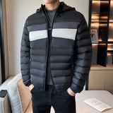 Insulated coat with hood and cotton lining
