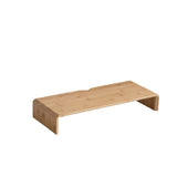Nan Bamboo Computer Monitor Booster Organizer