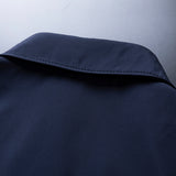 Новое пальто среднего возраста с отложным воротником, тонкая повседневная куртка