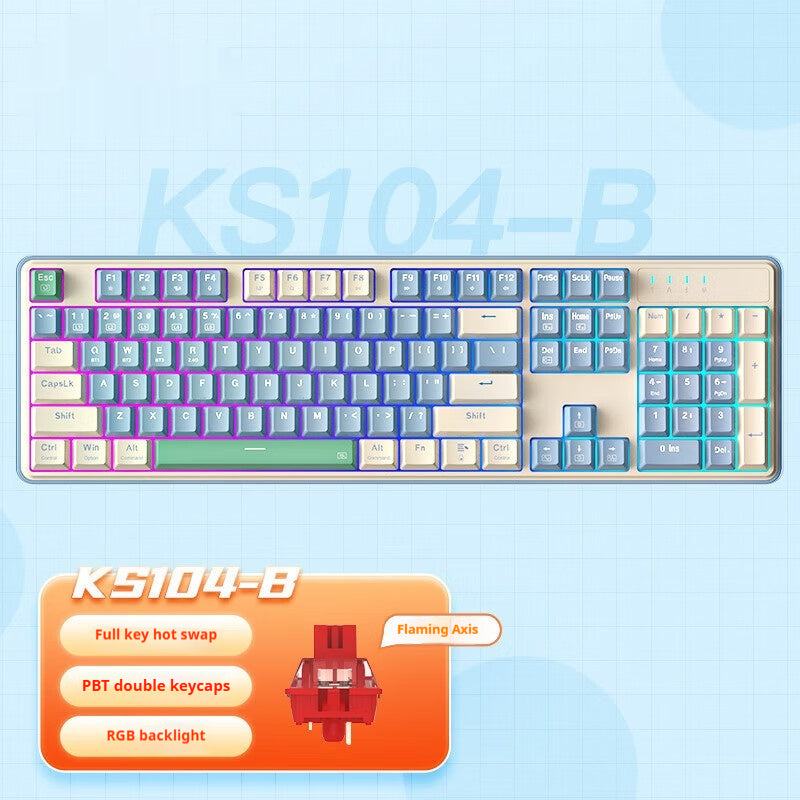 Red Dragon Three-model Mechanical Keyboard