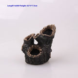 Fish Tank Landscape Submerged Wood Shrimp Pot Dried Wood Resin Crafts Decoration Ornaments