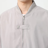 Куртка мужская с воротником-стойкой и пряжкой бейсбольная форма