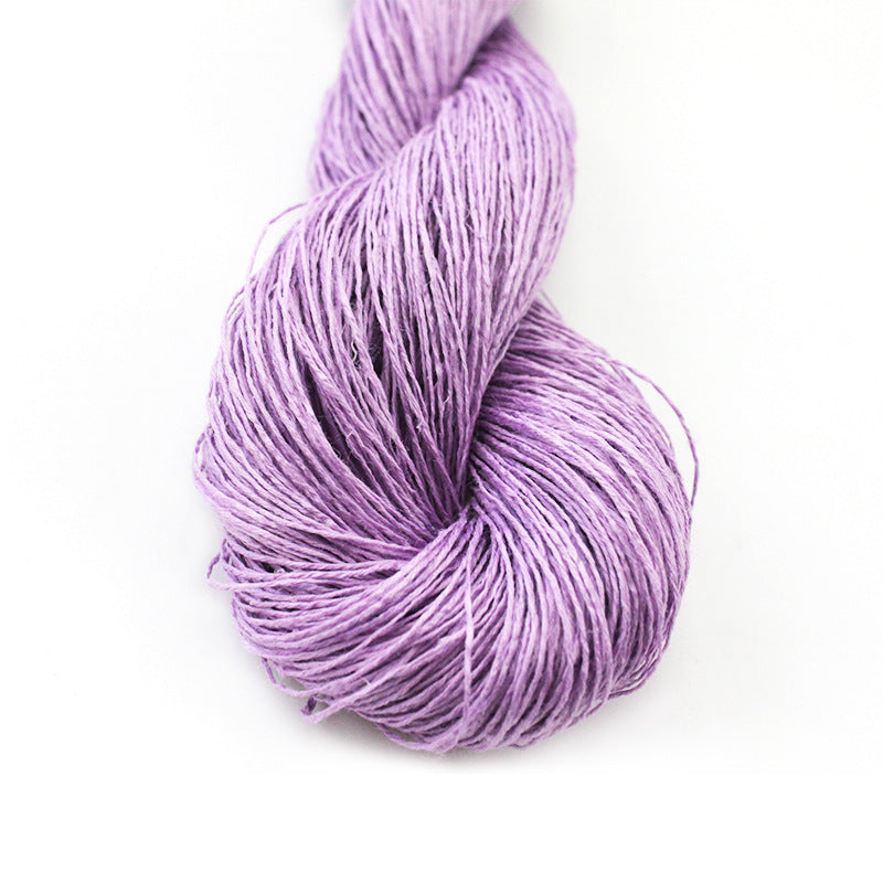 Pure Linen Yarn Crochet Hand Knitting Thread