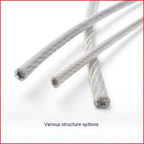 304 Stainless Steel Invisible Anti-theft Protecting Wire Net Steel Wire Coated Rope Steel