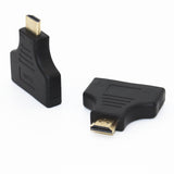 Two HDMI Female Adapter Plugs HD