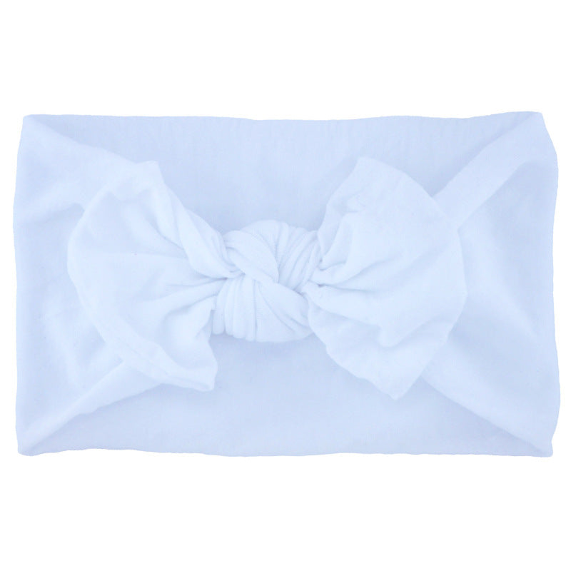 Super Stretchy Soft Knot Headbands With Hair Bows Head Wrap Hair Accessories For Newborn Baby Girls Infant Toddlers Kids