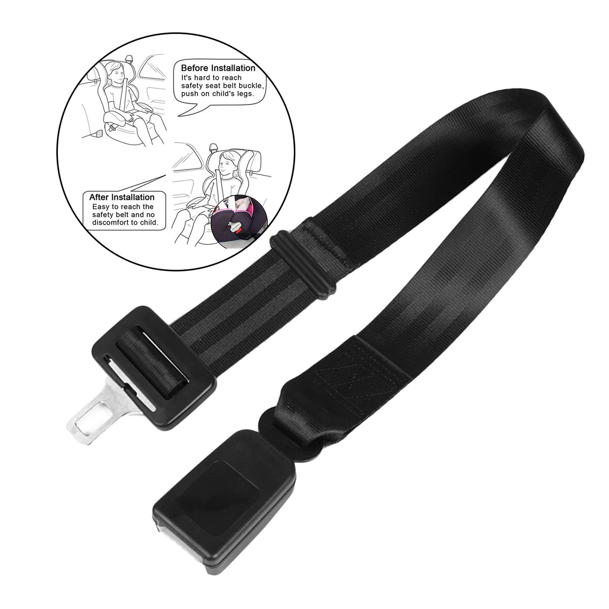 Car Seat Belt Extender Child SeatChair