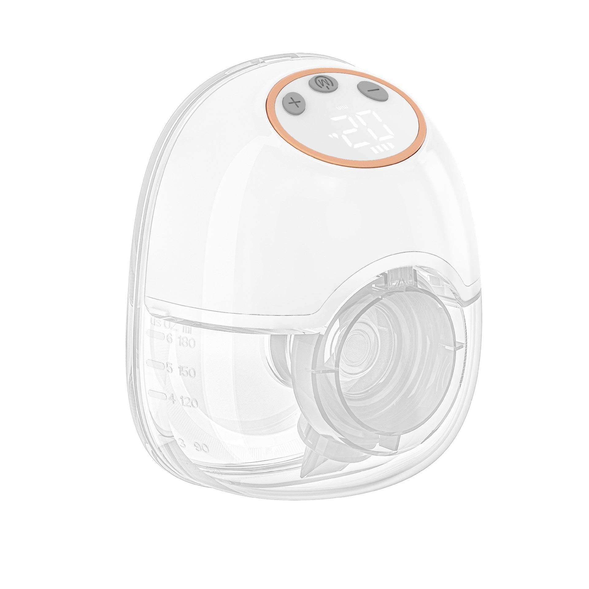 USB Wearable Invisible Breast Large Suction