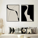 Abstract Sofa Background Wall Decoration Painting
