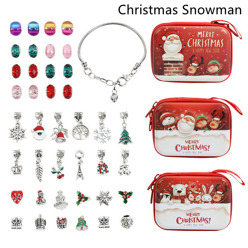 Children's Bracelet Gift Box Jewelry Beading Set