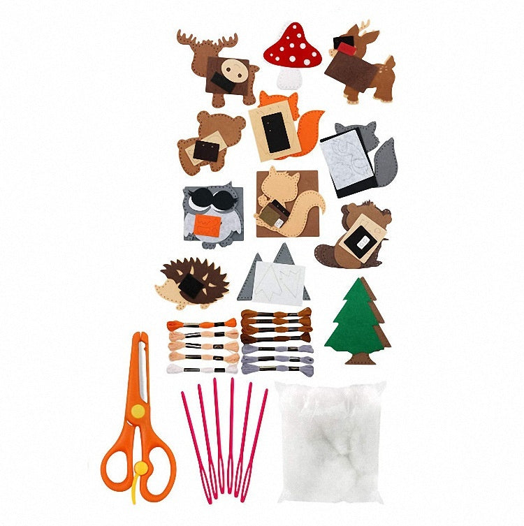 DIY Children's Early Education Sewing Kit Pet Sewing Felt