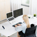Laptop Stand Computer Monitor Stand Desktop Office Lifting Lazy Universal Base LCD Screen