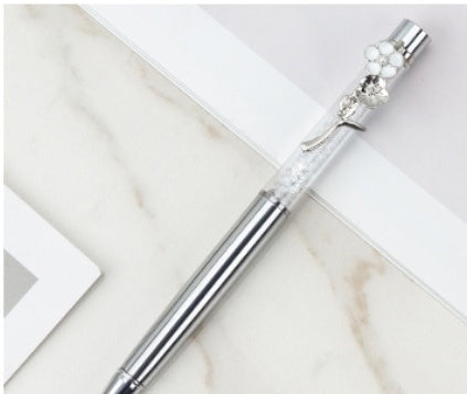 Diamond Pen Holder Flower Decoration Gift Stationery