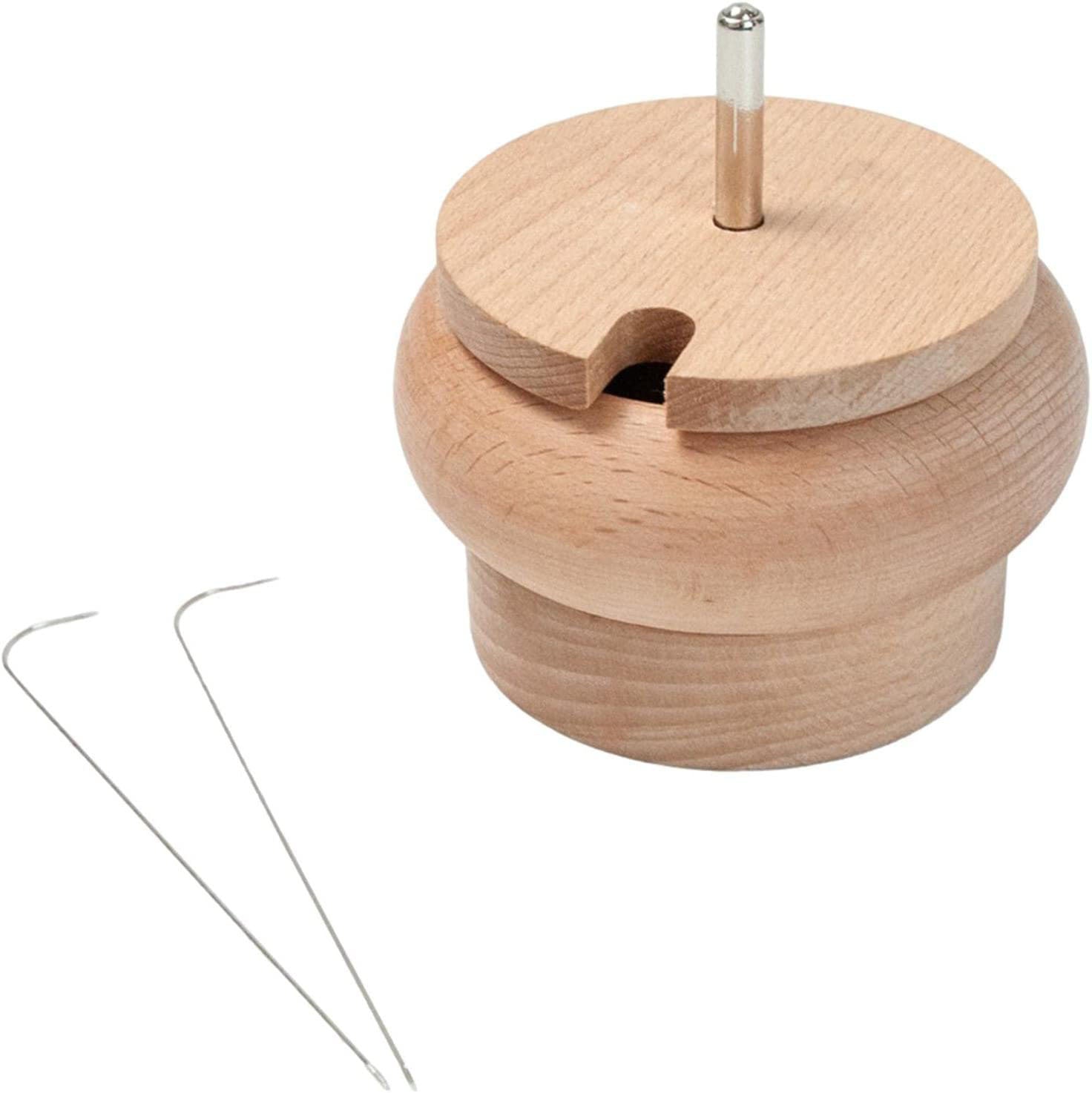 Wooden Beading Needles Manual Rotation