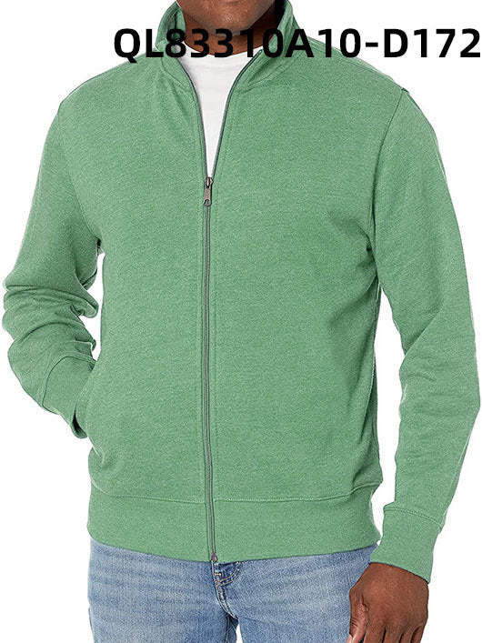 Мужская свободная рубашка с длинным рукавом и лацканами с принтом