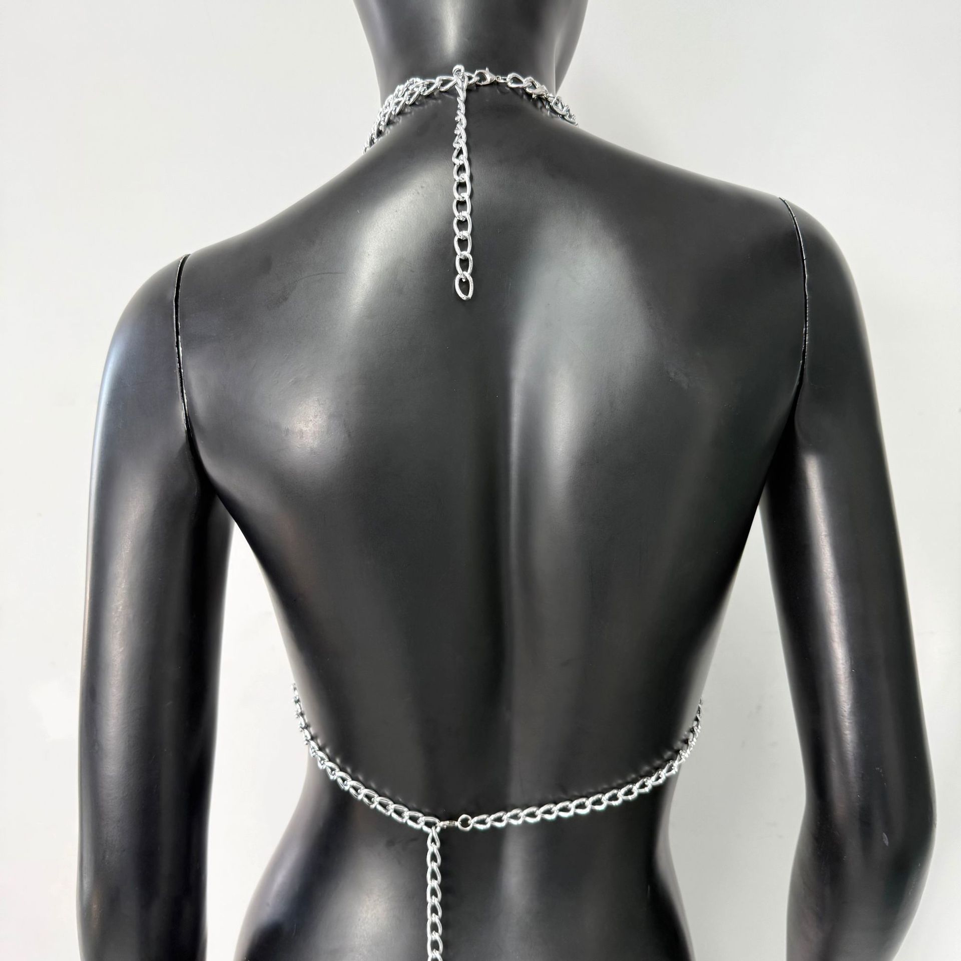 Body Decoration Chain Sequined Tube Top Vest