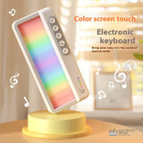 Rainbow Light Touch Screen Children's Electronic Keyboard Toy