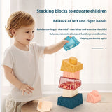 Irregular Jenga Baby Early Childhood Education Thinking Training Geometric Building Blocks Pile Style Le