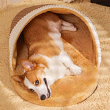 Dog Nest Sleeping Bag For Small  Medium Dogs Winter Warm Removable And Washable Pet Supplies