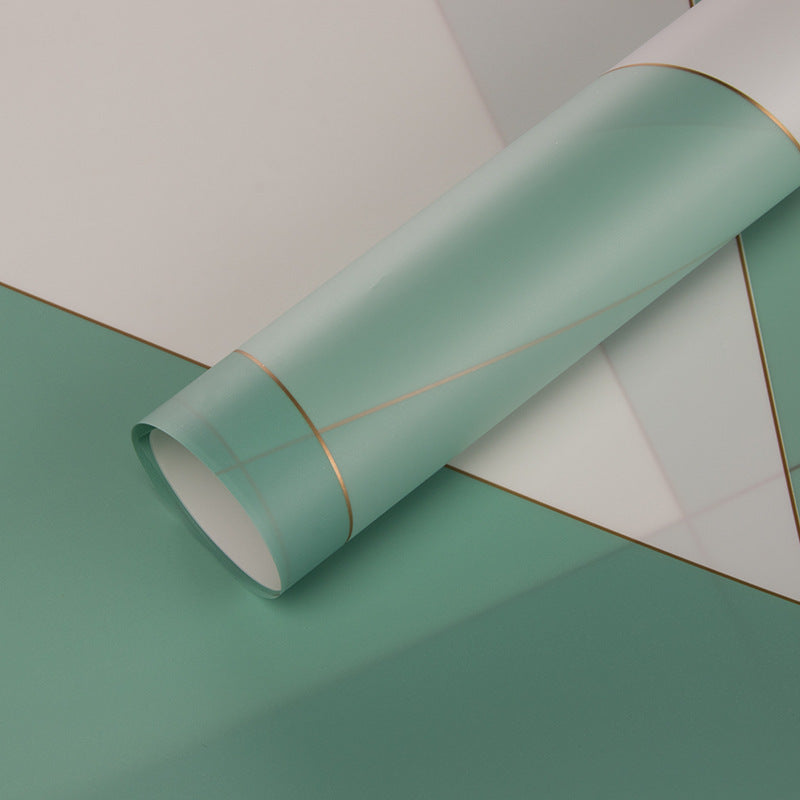 Korean-style Magnetic Line Flowers Gift Wrapping Paper Material