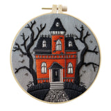 Embroidery Halloween Cloth Art Material Kit Kit Creative Handmade Needlework