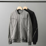 American Retro Baseball Uniform High Street Pu Nice Jacket