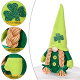 Irish Festival Decorated With Green Rudolph Action Figures