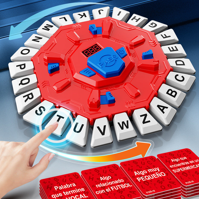 Multifunctional Crazy Letter Game Turntable Desktop Game