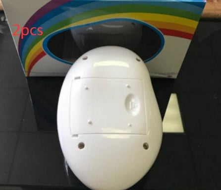 Навгонии LED ошиқона Осмон рангинкамон рангин Дурнамои Night Light