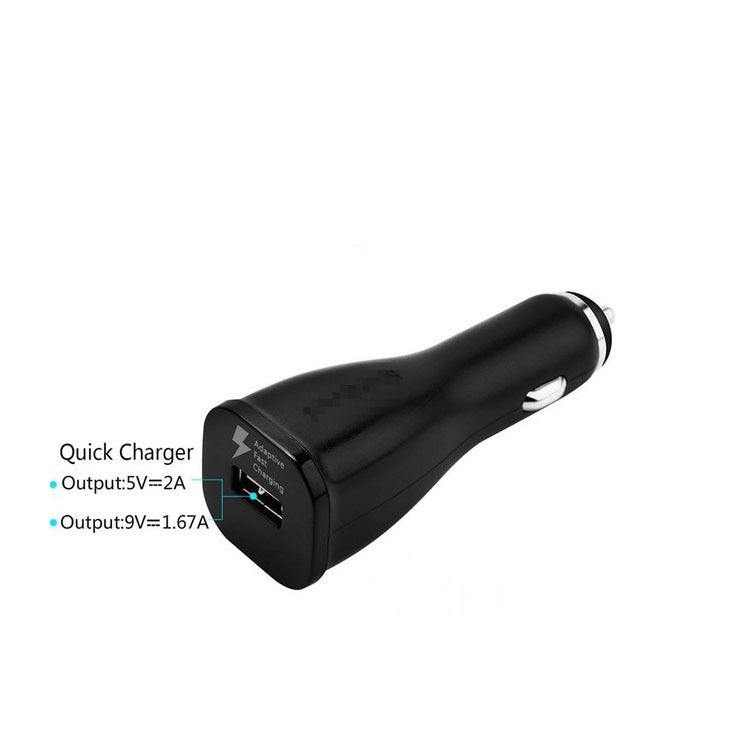 Car Fast Charge QC30 Single Port USB Car Charger Smart Vehicle-mounted Mobile Phone Charger