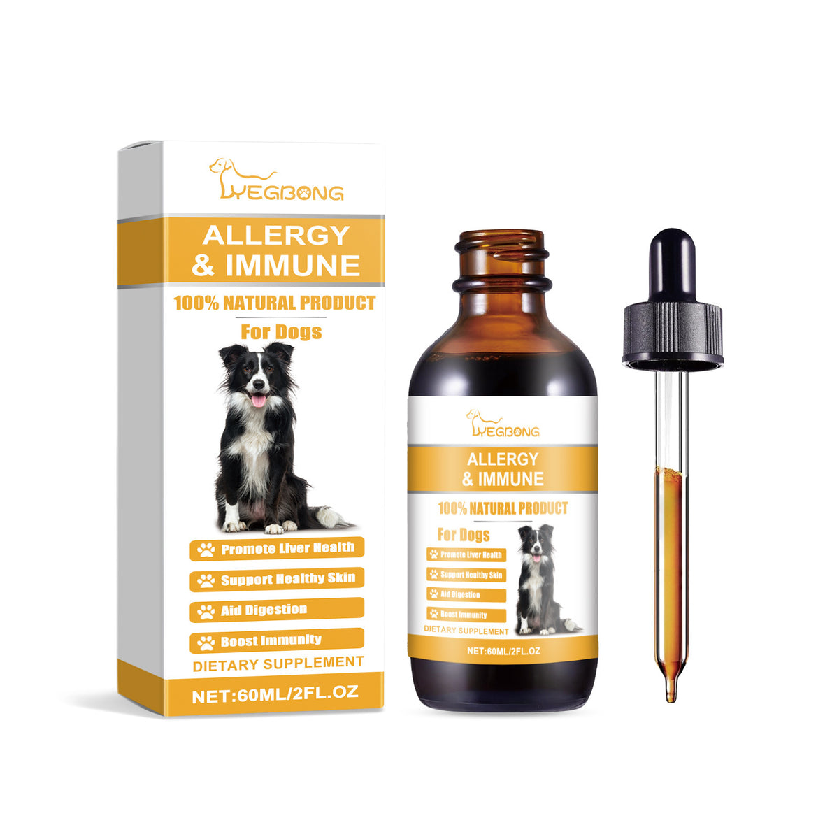 Dog Body Nutrition Care Supplement Drops