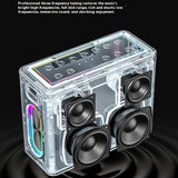 High-power Outdoor Karaoke Bluetooth Audio Mobile Karaoke With Microphone Sound Card