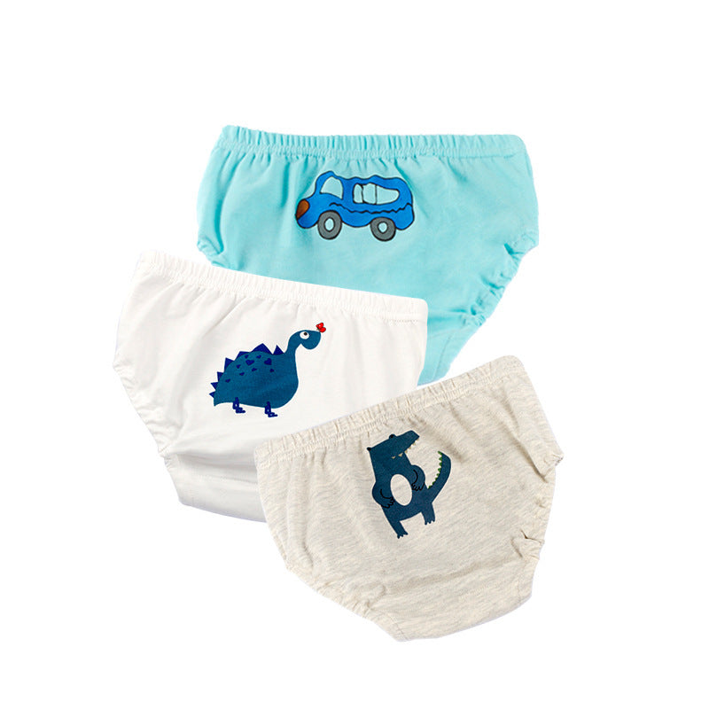 Cartoon Baby Boy Briefs Without PP Children's Bread Pants