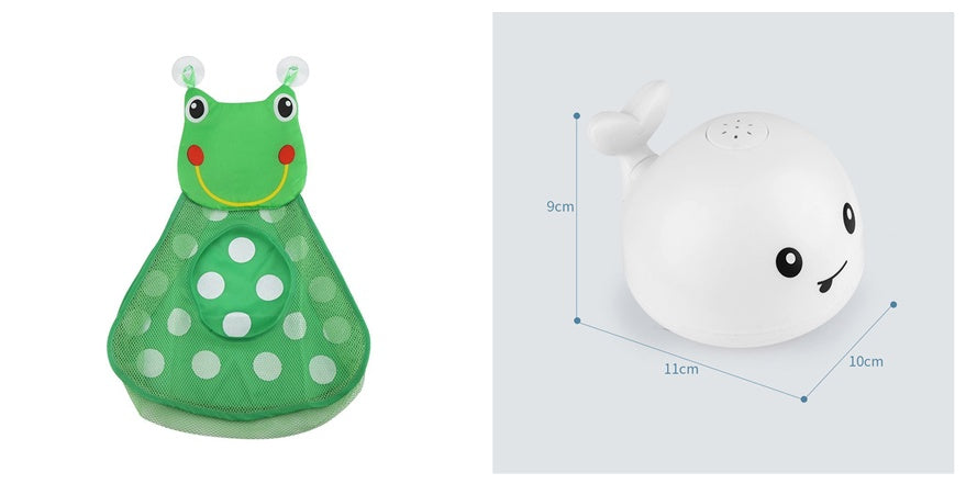New Baby ҳаммом ванна барқ ​​Induction Whale Spray Toy хурд