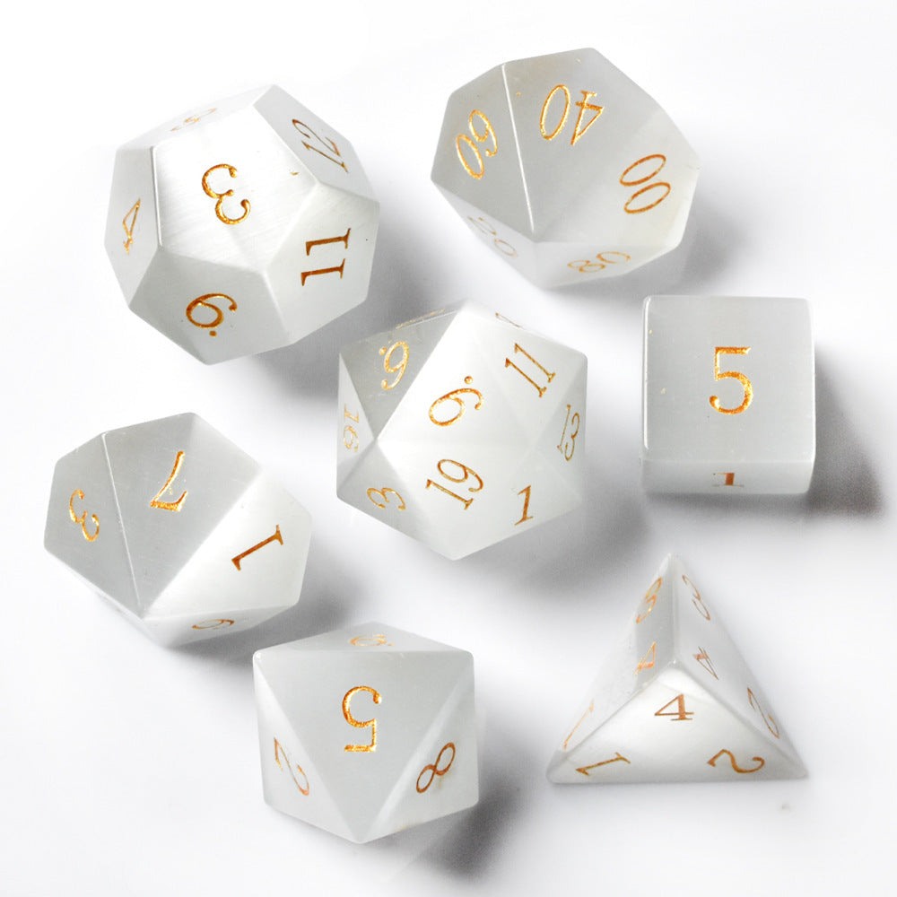 Dice Board Game Casual Game Multi-sided Digital Sieve Seven Tablets Suit