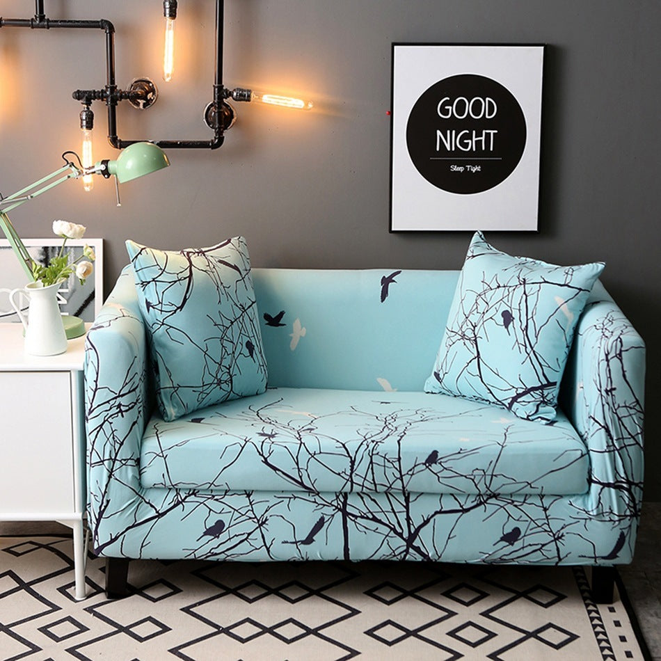 Modern Elastic Kaleidoscope Fabric Sofa Cover