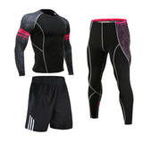 Sports Suit Men's Tights Basketball Running Suit