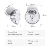 Wearable Electric Breast  Large Suction Invisible Integrated Hands-free