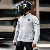 Мотоциклетная одежда для велоспорта, сетчатая дышащая куртка, мужское пальто