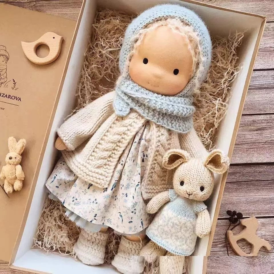 Cotton Puppet Changing Clothes Plush Children's Toys
