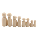 Diy Children's Painted Puppets 55 Boxed And Capped Puppets Creative Wooden Toy Ornaments