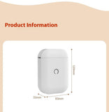 Printer Portable Bluetooth Mini Household Thermal Labeling Machine Storage Kitchen Mark Printer