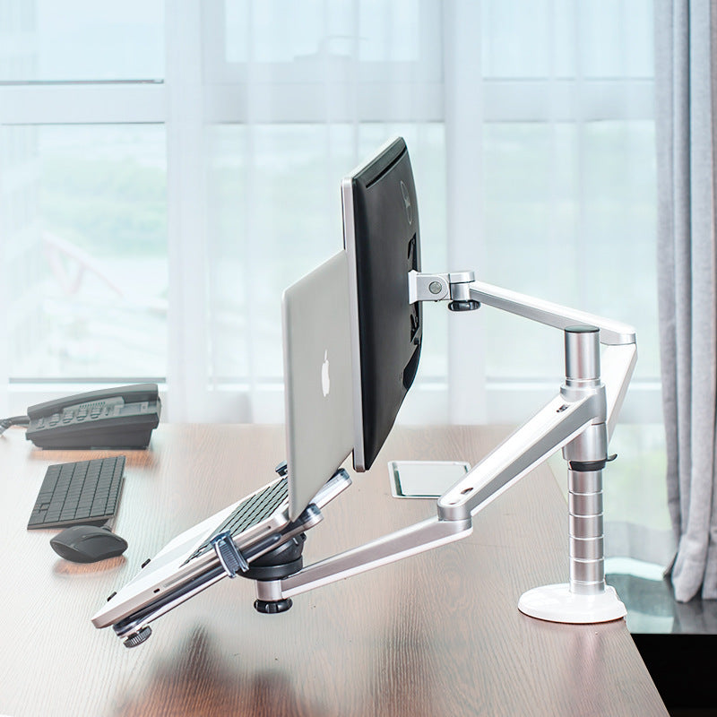 Laptop Stand Computer Monitor Stand Desktop Office Lifting Lazy Universal Base LCD Screen